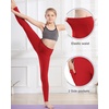 image:imageStelle Girls Leggings with Pockets Kids Dance Yoga Running Athletic PantsRed