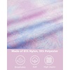 image:imageStelle Girls Leggings with Pockets Kids Dance Yoga Running Athletic PantsTie Dye Marshmallow