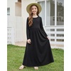 image:imageStelle Girls Long Sleeve Maxi Dress with Pockets 615 YearsBlack