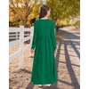 image:imageStelle Girls Long Sleeve Maxi Dress with Pockets 615 YearsGreen