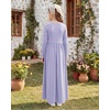 image:imageStelle Girls Long Sleeve Maxi Dress with Pockets 615 YearsLilac