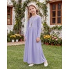 image:imageStelle Girls Long Sleeve Maxi Dress with Pockets 615 YearsLilac