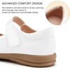 image:imageStelle Girls Mary Jane Shoes School Uniform Flats Dress Shoes Church LittleBig KidsPatent White