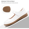 image:imageStelle Girls Mary Jane Shoes School Uniform Flats Dress Shoes Church LittleBig KidsPatent White