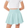 image:imageStelle Girls Metallic Skirt with Short High Waisted Skort 615 YearsLight Blue