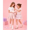 image:imageStelle Girls Metallic Skirt with Short High Waisted Skort 615 YearsPink