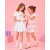 image:imageStelle Girls Metallic Skirt with Short High Waisted Skort 615 YearsWhite