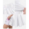 image:imageStelle Girls Metallic Skirt with Short High Waisted Skort 615 YearsWhite