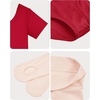 image:imageStelle Girls Short Sleeve Leotards with Tights for BalletDance OutfitsRed