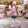 image:imageStelle Girls Snow Boots with Side Zipper Kids Warm Winter BootsCotton Candy Marble