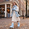 image:imageStelle Girls Snow Boots with Side Zipper Kids Warm Winter BootsIcy Blue