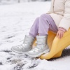 image:imageStelle Girls Snow Boots with Side Zipper Kids Warm Winter BootsSilver