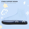 image:imageStelle Girls Summer Casual OpenToe Flat Toddler Kids SandalsBlue Ombre