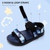 image:imageStelle Girls Summer Casual OpenToe Flat Toddler Kids SandalsBlue Ombre