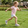 image:imageStelle Girls Summer Casual OpenToe Flat Toddler Kids SandalsLilac Mint