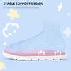 image:imageStelle Girls Summer Casual OpenToe Flat Toddler Kids SandalsRainbow