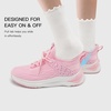 image:imageStelle Girls Tennis Shoes with DIY Charms Slipon Kids SneakersPink