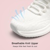 image:imageStelle Girls Tennis Shoes with DIY Charms Slipon Kids SneakersWhite