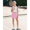 image:imageStelle Girls Tennis Skirts Ruffle Golf Athletic Skorts with PocketsCotton Candy
