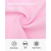 image:imageStelle Girls Tennis Skirts Ruffle Golf Athletic Skorts with PocketsCotton Candy