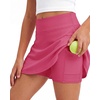 image:imageStelle Girls Tennis Skirts Ruffle Golf Athletic Skorts with PocketsDreamhouse Pink