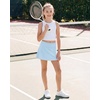 image:imageStelle Girls Tennis Skirts Ruffle Golf Athletic Skorts with PocketsLight Blue