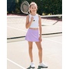 image:imageStelle Girls Tennis Skirts Ruffle Golf Athletic Skorts with PocketsLilac