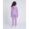 image:imageStelle Girls Velour Tracksuits Zip Up Hoodies Joggers with Pockets 515 YLilac