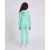image:imageStelle Girls Velour Tracksuits Zip Up Hoodies Joggers with Pockets 515 YMint Green