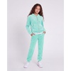 image:imageStelle Girls Velour Tracksuits Zip Up Hoodies Joggers with Pockets 515 YMint Green