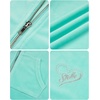 image:imageStelle Girls Velour Tracksuits Zip Up Hoodies Joggers with Pockets 515 YMint Green