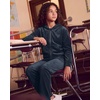 image:imageStelle Girls Velour Tracksuits Zip Up Hoodies Joggers with Pockets 515 YNavy