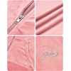 image:imageStelle Girls Velour Tracksuits Zip Up Hoodies Joggers with Pockets 515 YRose Clay