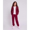 image:imageStelle Girls Velour Tracksuits Zip Up Hoodies Joggers with Pockets 515 YRuby