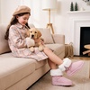 image:imageStelle Girls Winter Boots Faux Fur Lined FoldDown CollarPink