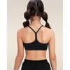 image:imageStelle Girls Y Back Sports Bra for Dance Running Gymnastics TrainingBlack