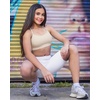 image:imageStelle Girls Y Back Sports Bra for Dance Running Gymnastics TrainingCreme