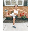 image:imageStelle Girls Y Back Sports Bra for Dance Running Gymnastics TrainingWhite