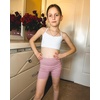 image:imageStelle Girls Y Back Sports Bra for Dance Running Gymnastics TrainingWhite