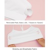 image:imageStelle Girls Y Back Sports Bra for Dance Running Gymnastics TrainingWhite
