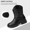 image:imageStelle Kids Cowboy Boots Toddler Girls Boys Western BootsBlack