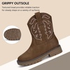 image:imageStelle Kids Cowboy Boots Toddler Girls Boys Western BootsChestnut
