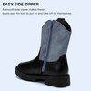 image:imageStelle Kids Cowboy Boots Toddler Girls Boys Western BootsDenim