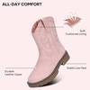 image:imageStelle Kids Cowboy Boots Toddler Girls Boys Western BootsPink