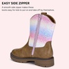 image:imageStelle Kids Cowboy Boots Toddler Girls Boys Western BootsRainbow Glitter