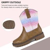 image:imageStelle Kids Cowboy Boots Toddler Girls Boys Western BootsRainbow Glitter