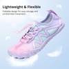 image:imageStelle Kids Water Shoes Quick Dry Barefoot DrawstringMermaid Ombre