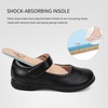 image:imageStelle Mary Jane Shoes for Girls School Uniform Flats Dress Shoes Church for LittleBig KidsBlack