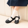 image:imageStelle Mary Jane Shoes for Girls School Uniform Flats Dress Shoes Church for LittleBig KidsBlack