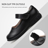 image:imageStelle Mary Jane Shoes for Girls School Uniform Flats Dress Shoes Church for LittleBig KidsBlack